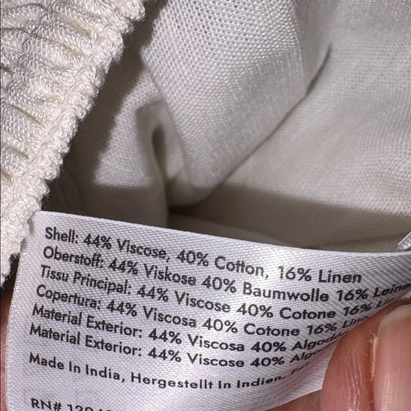 Venus Linen Halter Jumpsuit - Picture 9 of 9